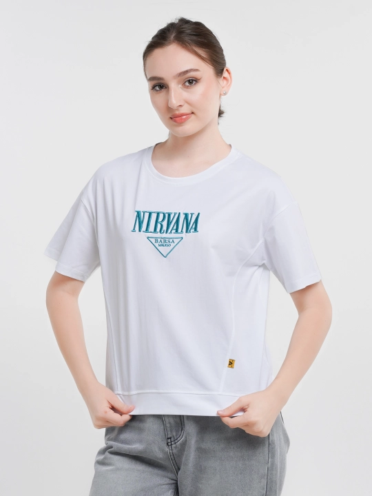 Ayollar futbolkasi, L-XXL o'lchamiga mos keladi