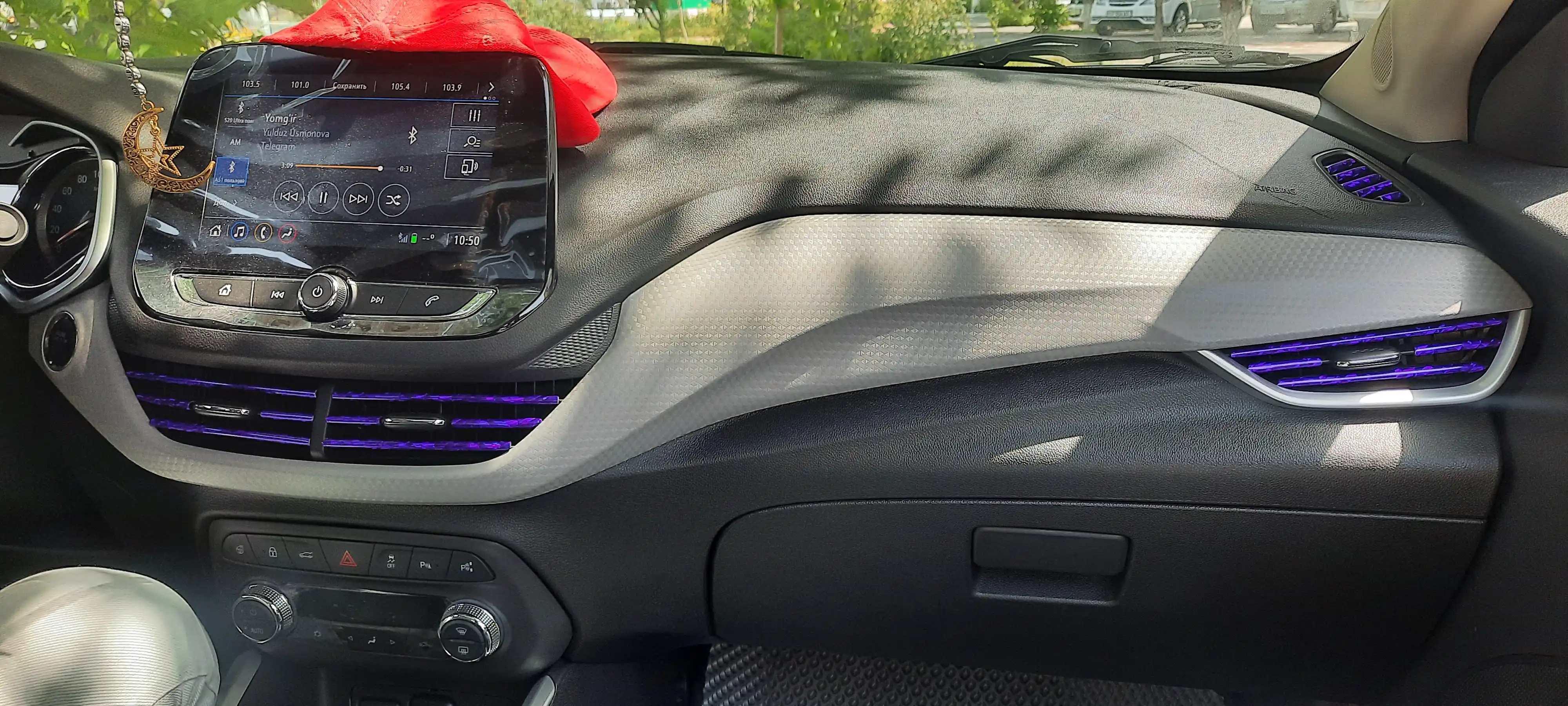 Avtomobil havo kanalining dekorativ qoplamalari, avtomobil trim qoliplari, 20 sm
