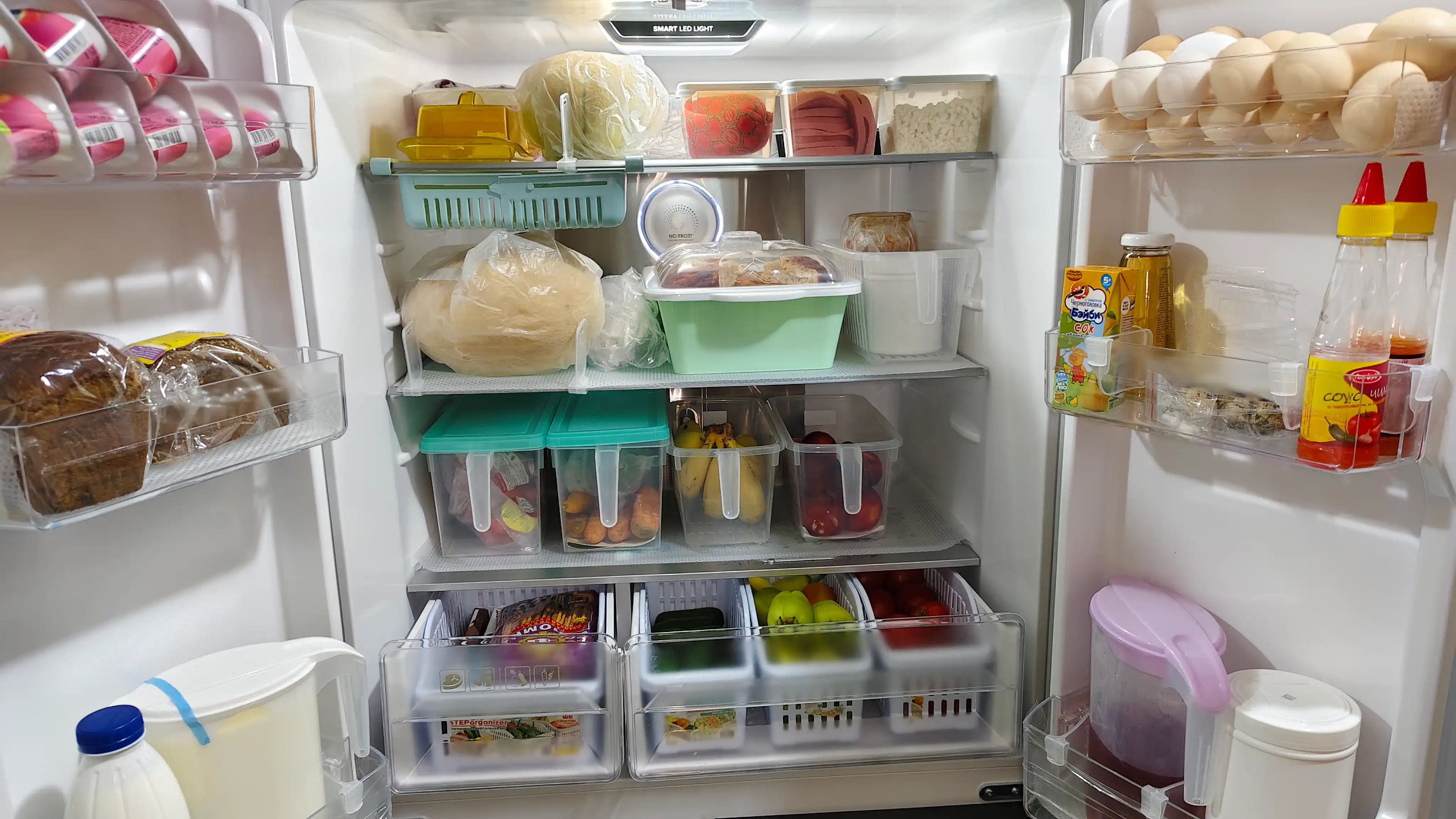 Контейнер с крышкой, для хранения продуктов в холодильнике