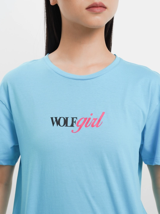 Ayollar futbolkasi WOLFGIRL