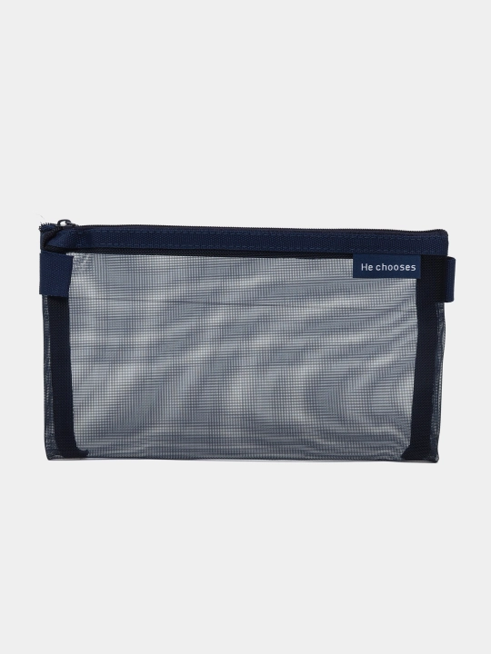 Kosmetik sumka-penal, shaffof, to'rli
