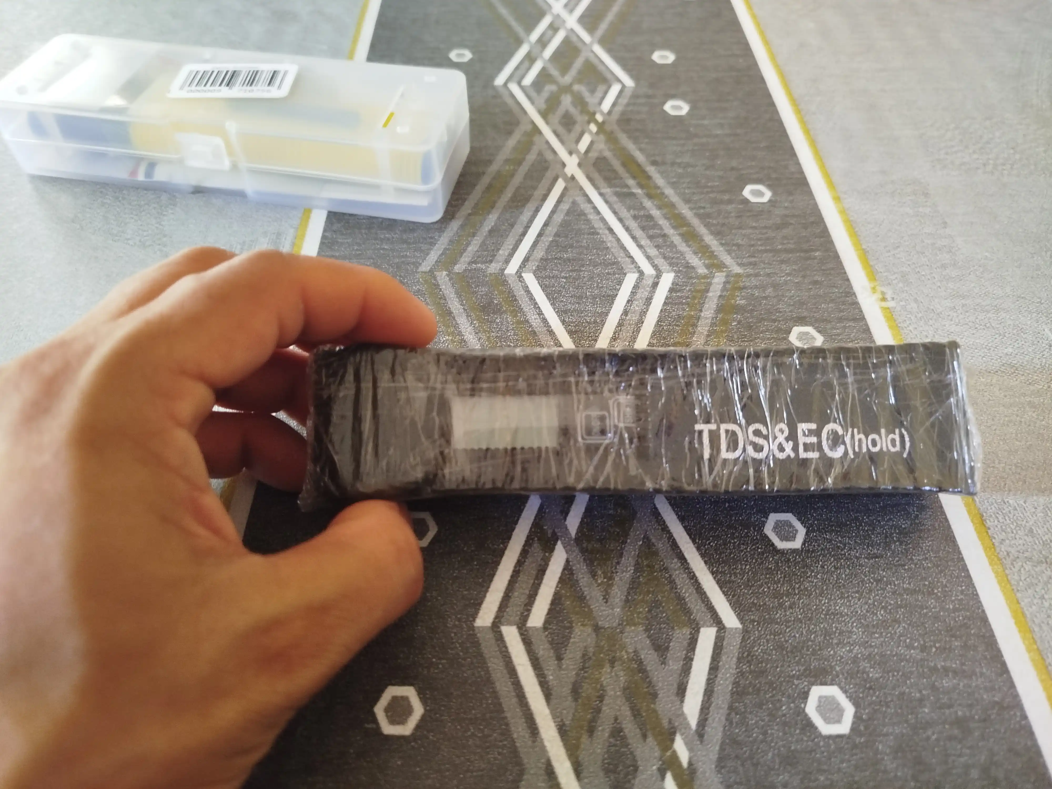 Raqamli o'lchagich suv sifati va suv harorati, TDS&EC meter hold