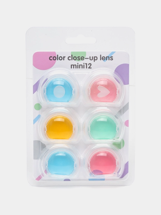 Instax mini 12 linzalari, yorug'lik filtrlari, kamera linzalari uchun filtrlar, 6 dona