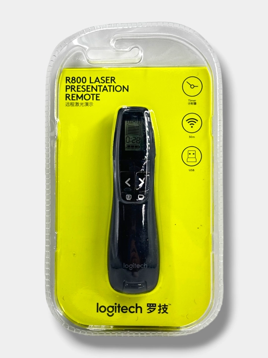 Lazer ko'rsatkich, taqdimot uchun Logitech R400, R800