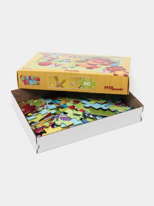 Мозаика "puzzle" 60 "Дракоша Тоша" (Ярко)