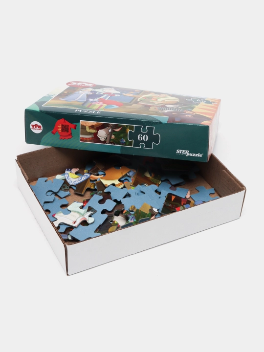 Мозаика "puzzle" 60 "Три богатыря и Пуп Земли" (Мельница)