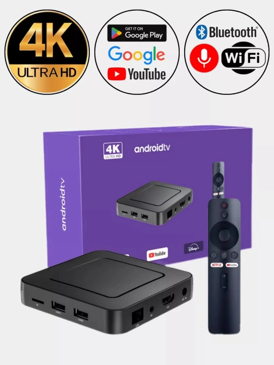 Smart Box tv televizor uchun pristavka TV box Q5, Z6, Z8 Pro, X Box, P5, P7 Android TV - 
