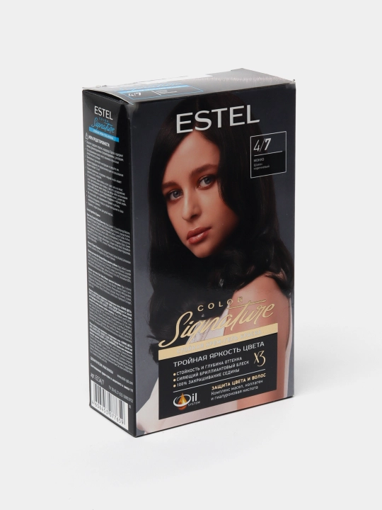 Крем-гель краска для волос Estel Color Signature, тон мокко, 140 мл