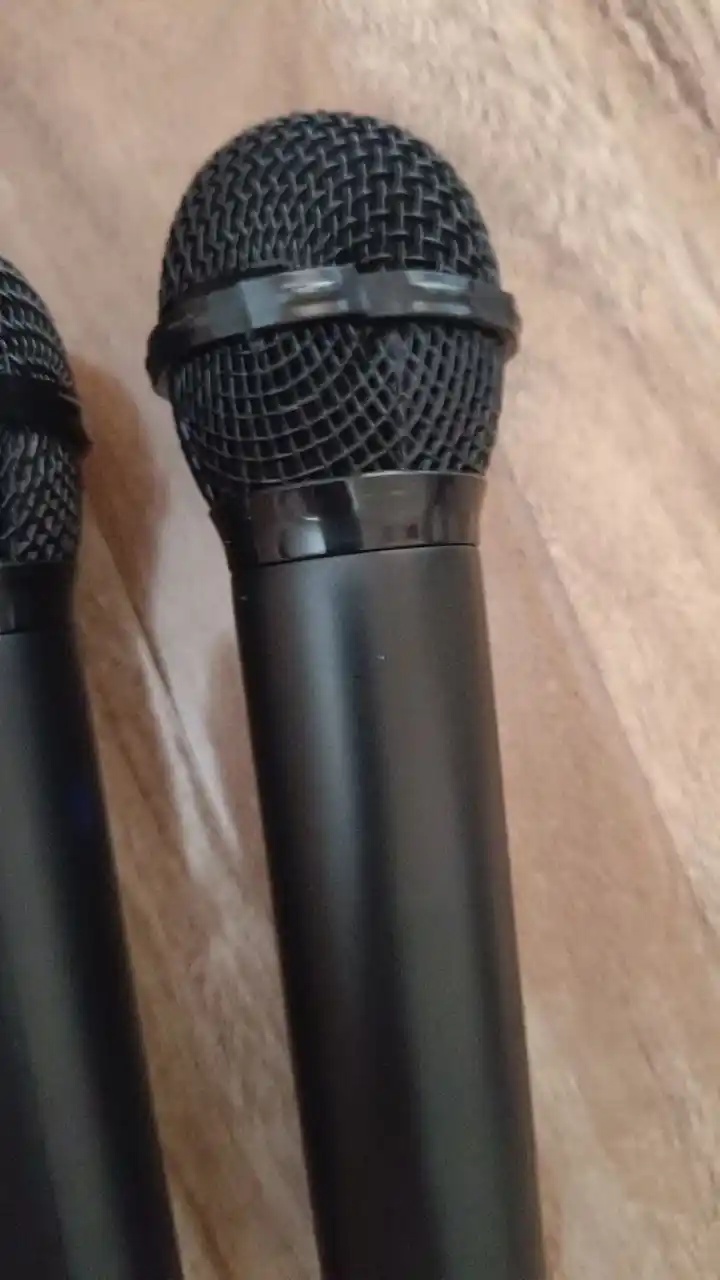 Bluetooth ZQS 12131 katta musiqiy kolonkasi, 2 mikrofon va rangli musiqa bilan, 50 sm