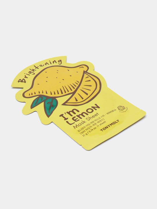 Yuz uchun niqob TonyMoly Im lemon, oqartiruvchi, 21 ml