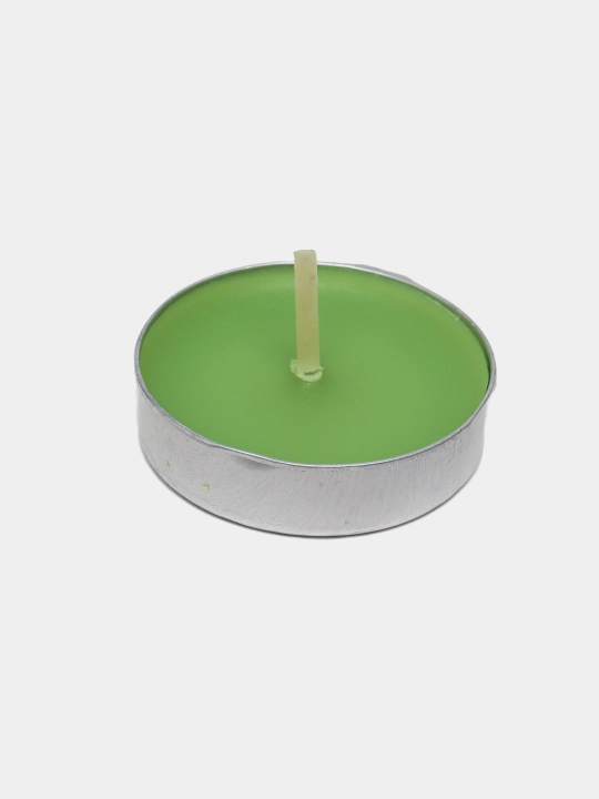 Tea Lights dekorativ aromatik choy shamlari aylana shaklida 50 dona