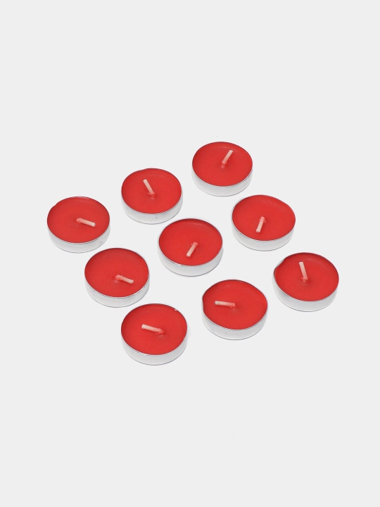 Tea Lights dekorativ aromatik choy shamlari aylana shaklida 50 dona