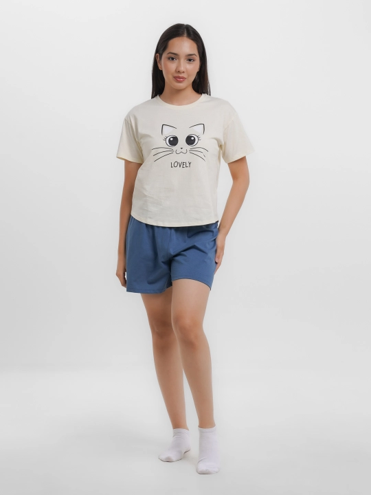 Ayollar pijama to'plami Lovely Wolfur