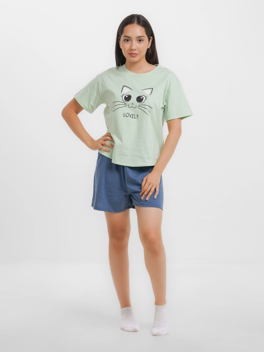 Ayollar pijama to'plami Lovely Wolfur