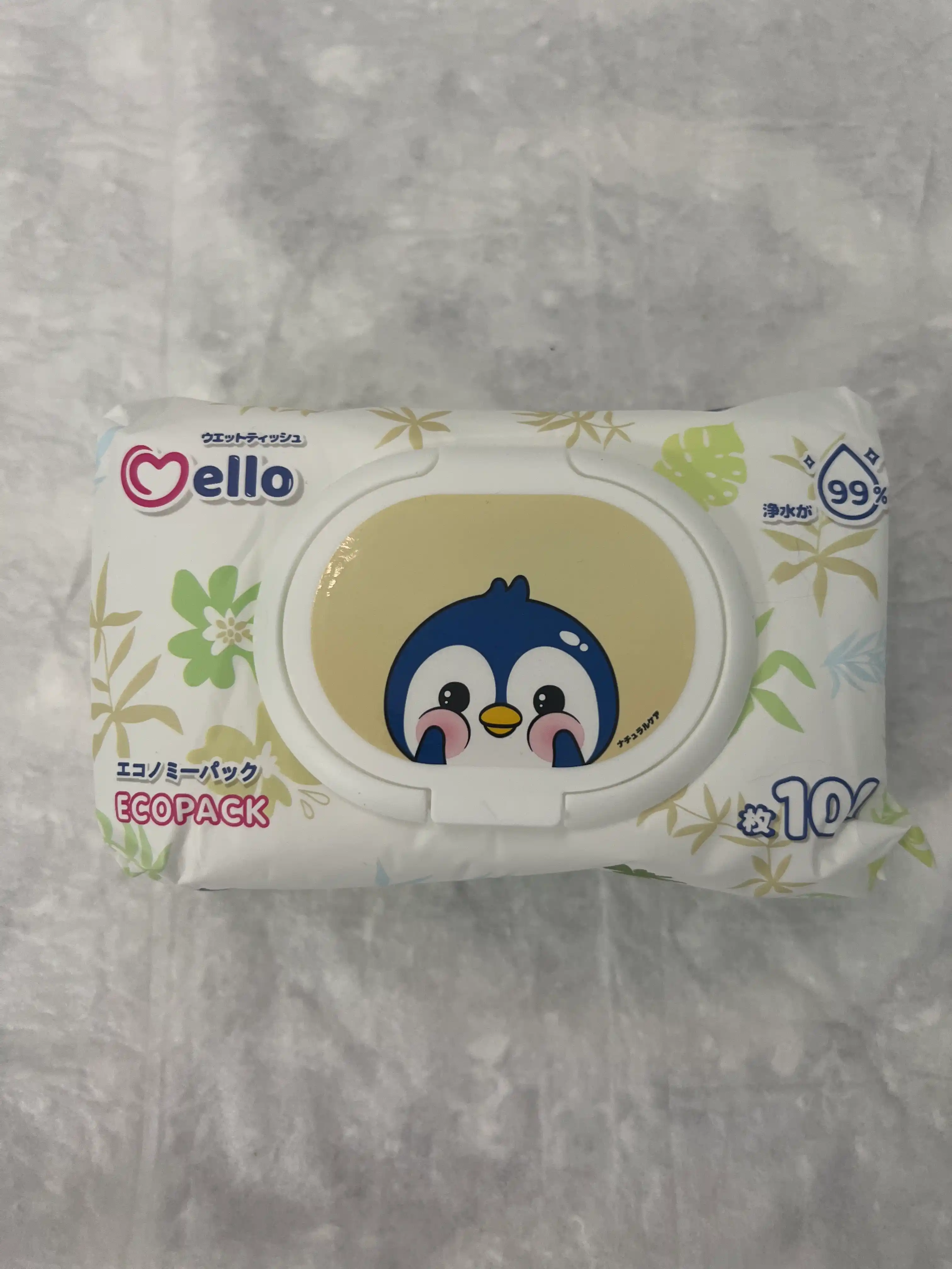 Gigienik bolalar uchun nam salfetkalar MELLO, 100 dona