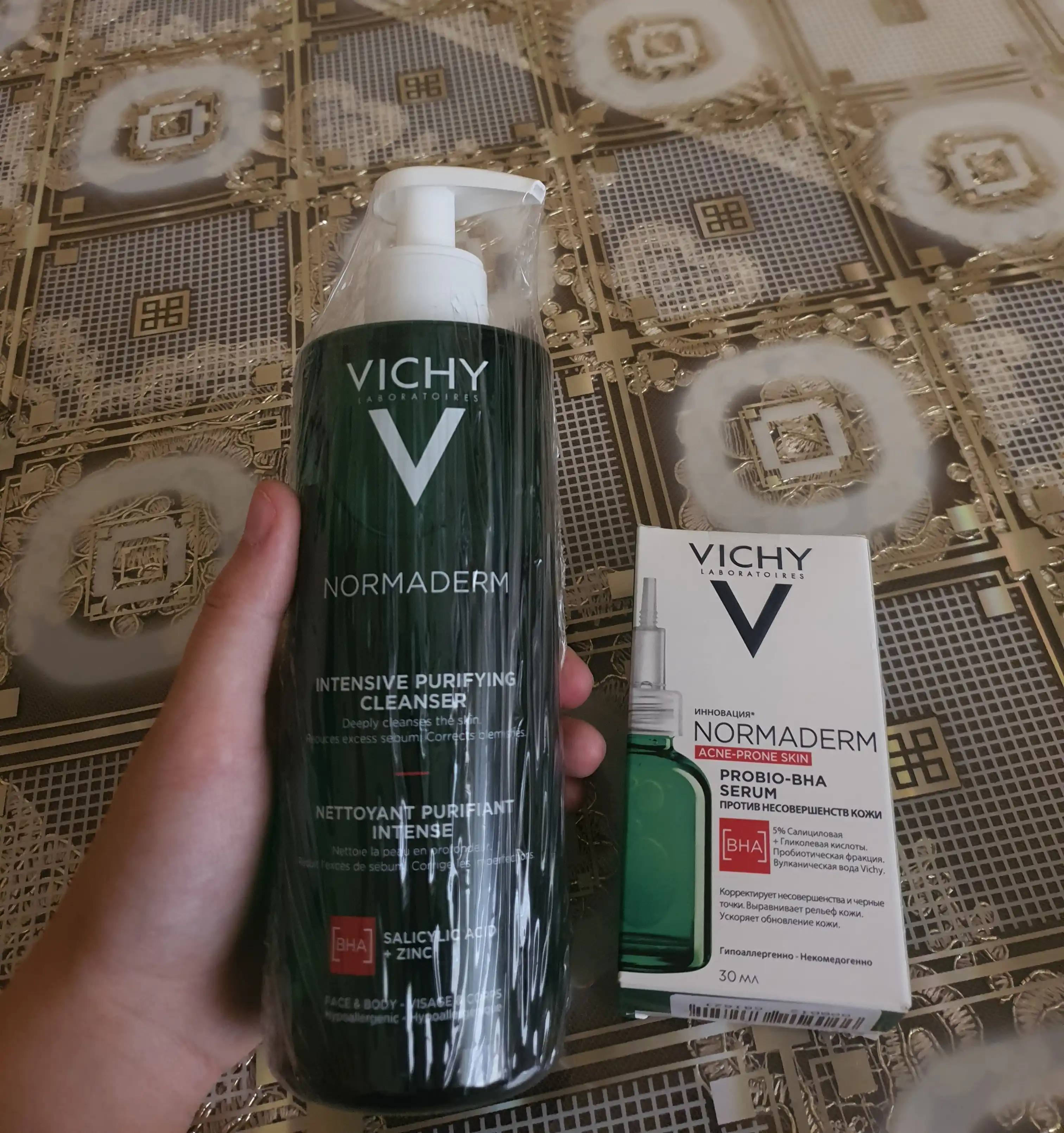 Yuz va tanani intensiv tozalash jeli VICHY NORMADERM, 400 ml