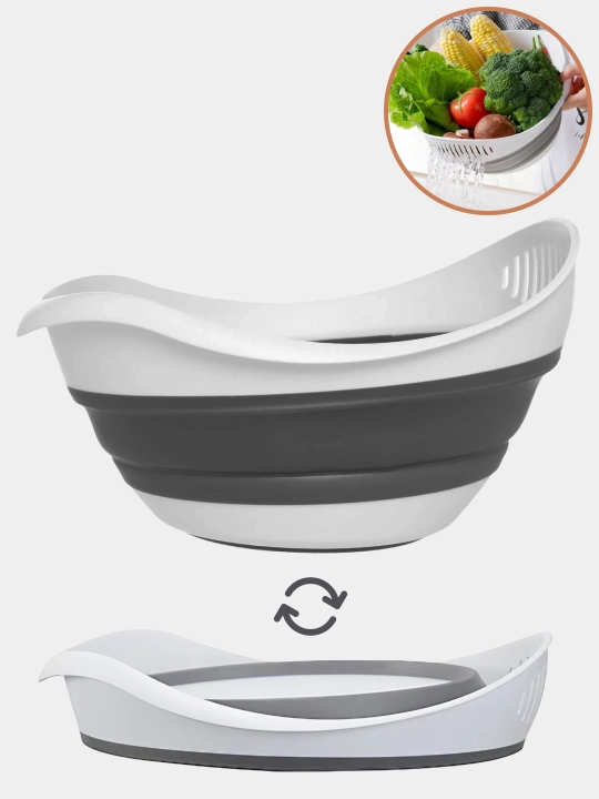 Buklama chovli, universal, 20 sm, 1 dona, ozuqaviy plastik va silikon - 