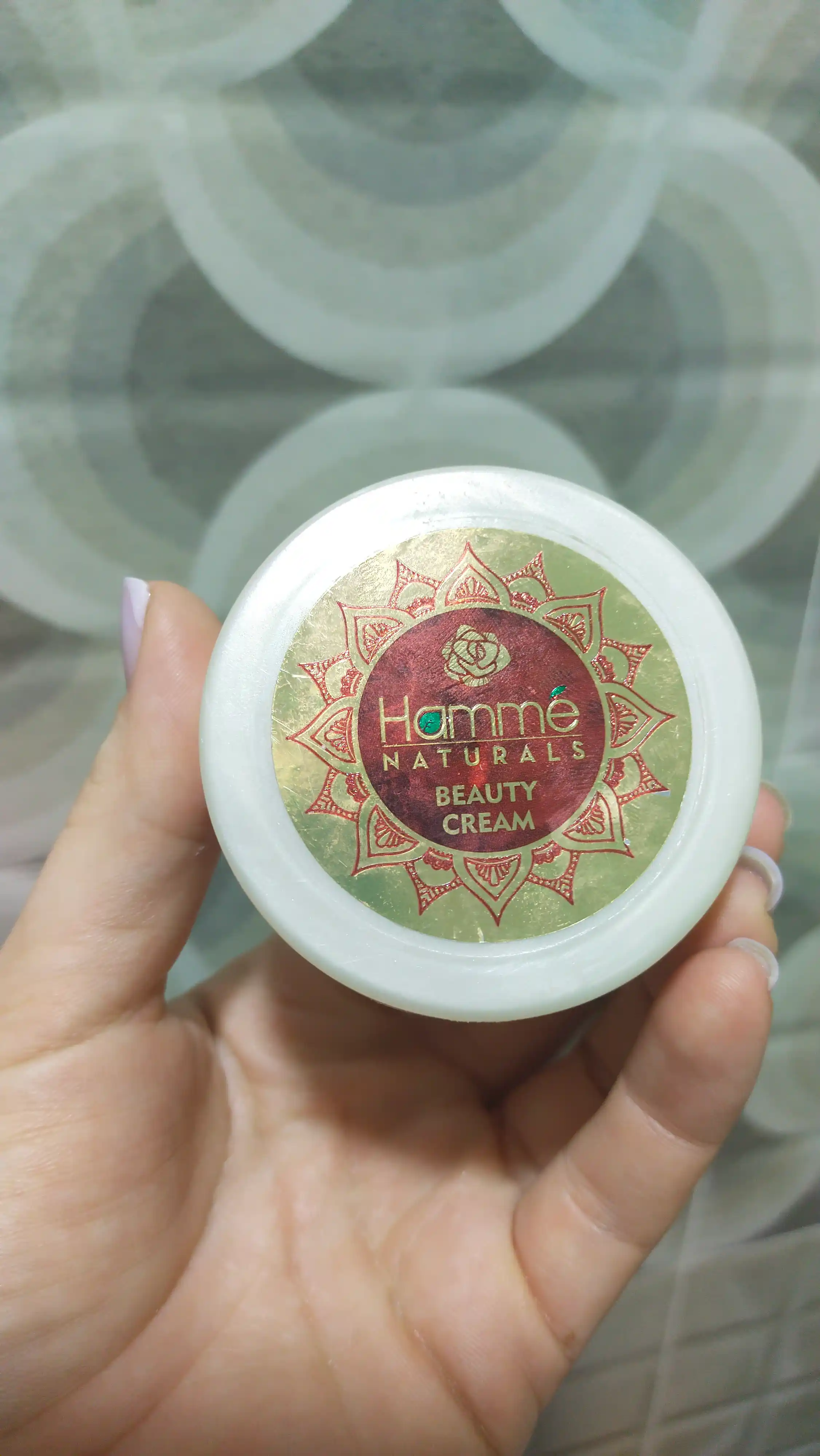 Yuz uchun krem Hamme Naturals Beauty Cream, 20 g