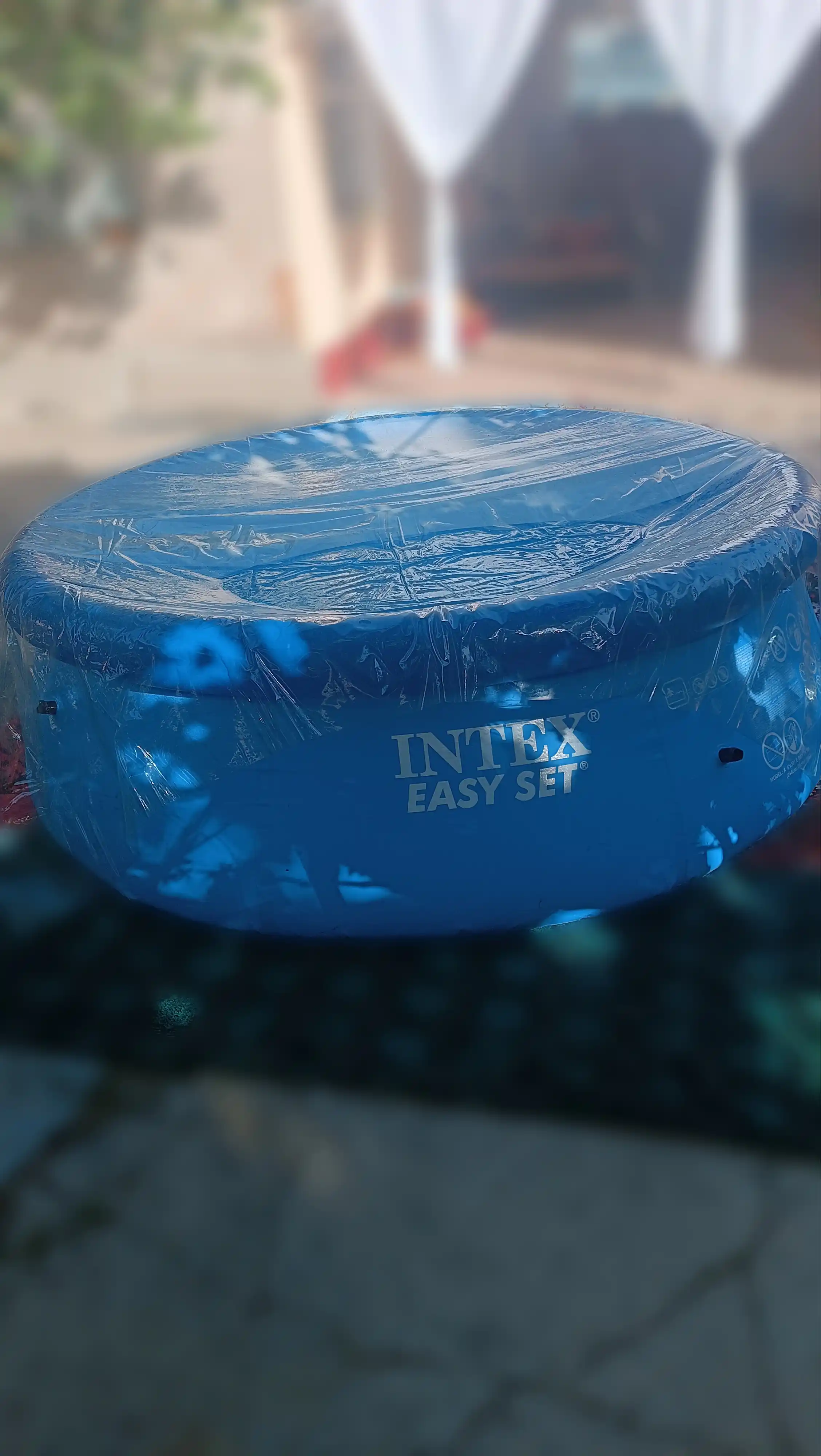 Intex Easy надувной и каркасный бассейн, для всей семьи 