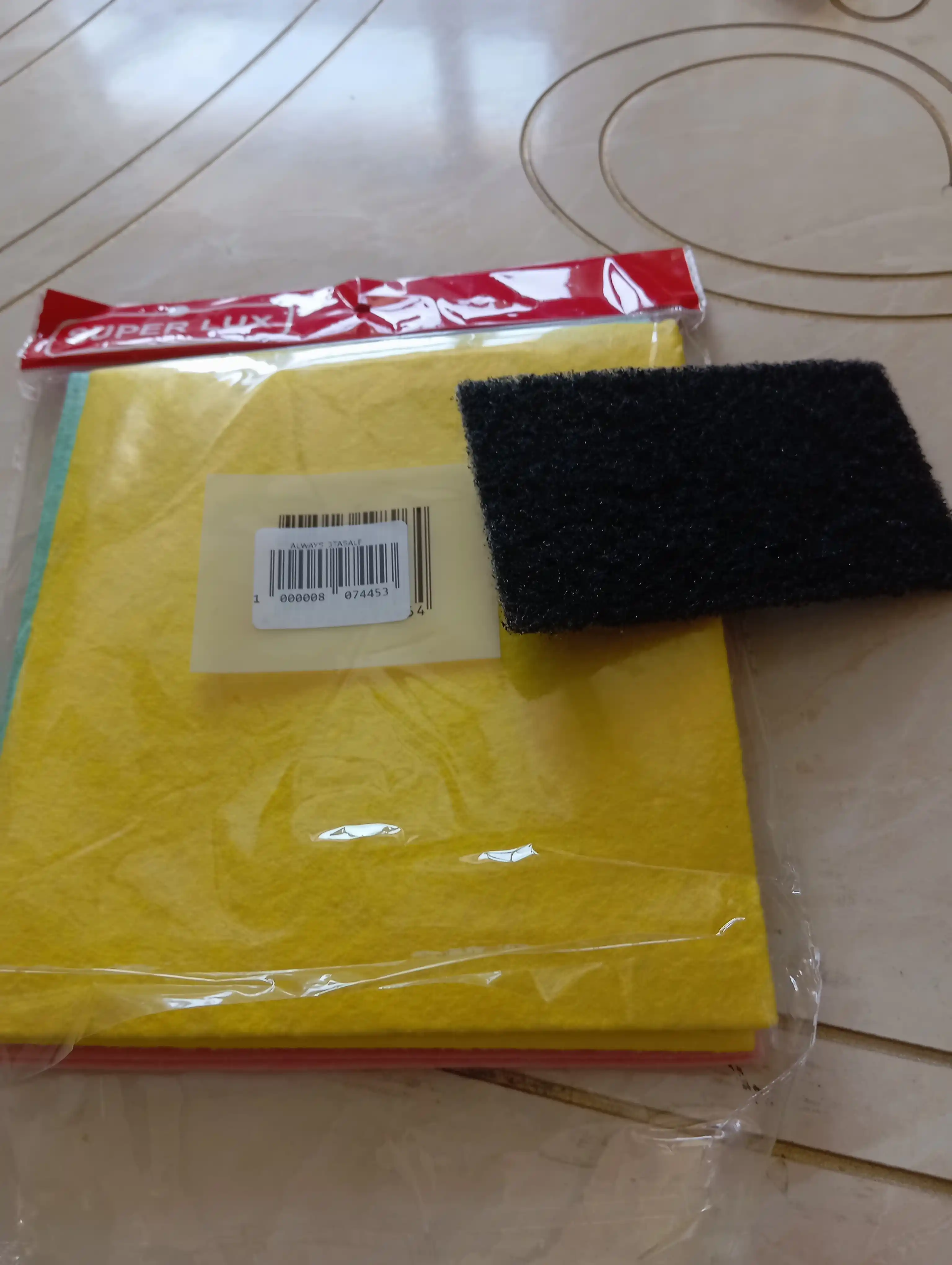 To'plam sochiq-lattalar viskozali, universal oshxona, uy, idishlar to'zalash uchun, 3 dona