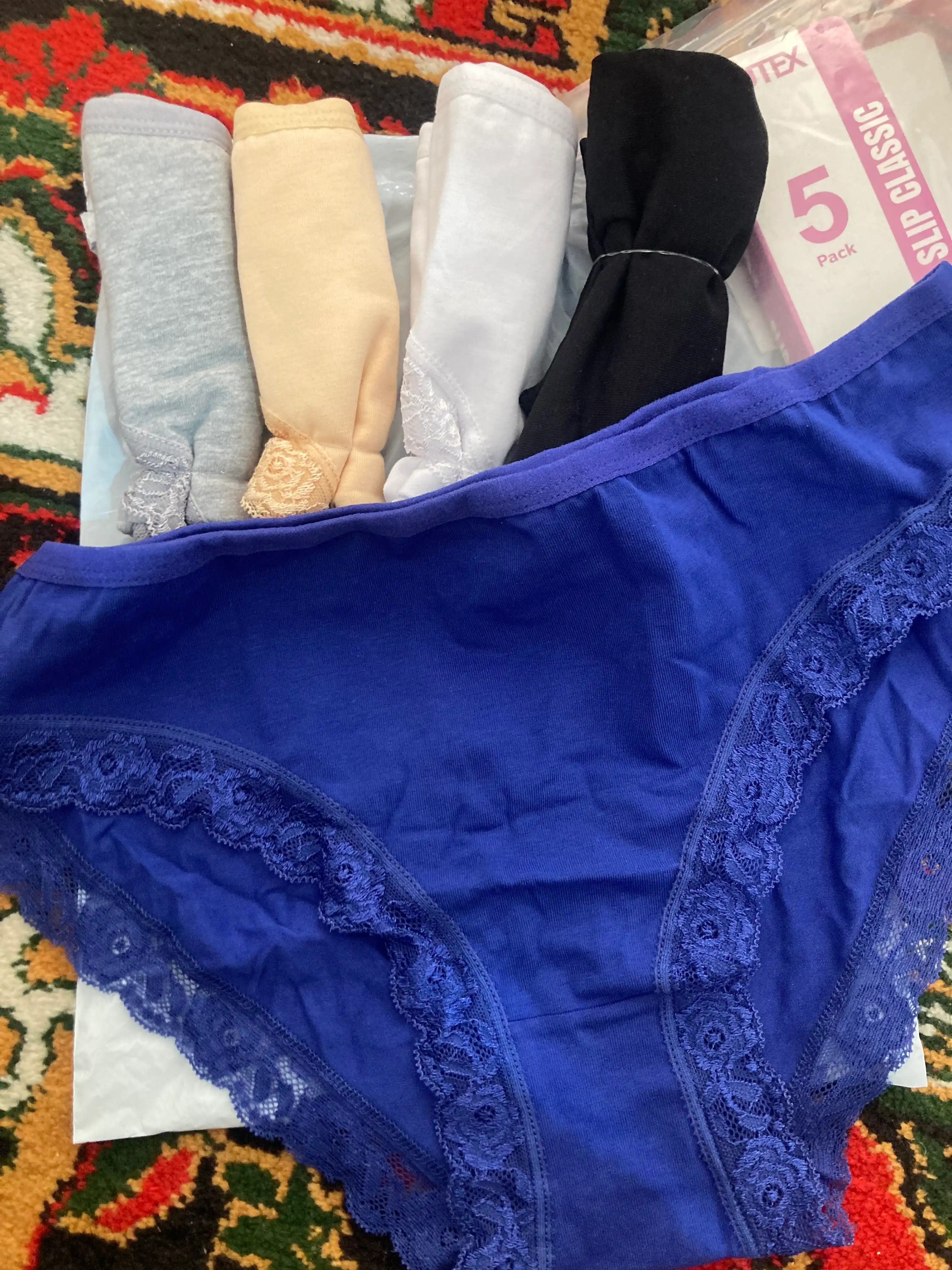 Ayollar ichki kiyimi, trusiklar Willmoda 94470, 5 dona to'plamda