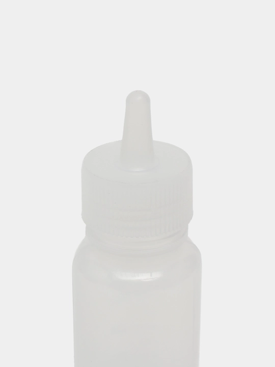 Yangi tug‘ilgan mushuklar va itlar uchun so‘rg‘ichli shisha idish, 50 ml