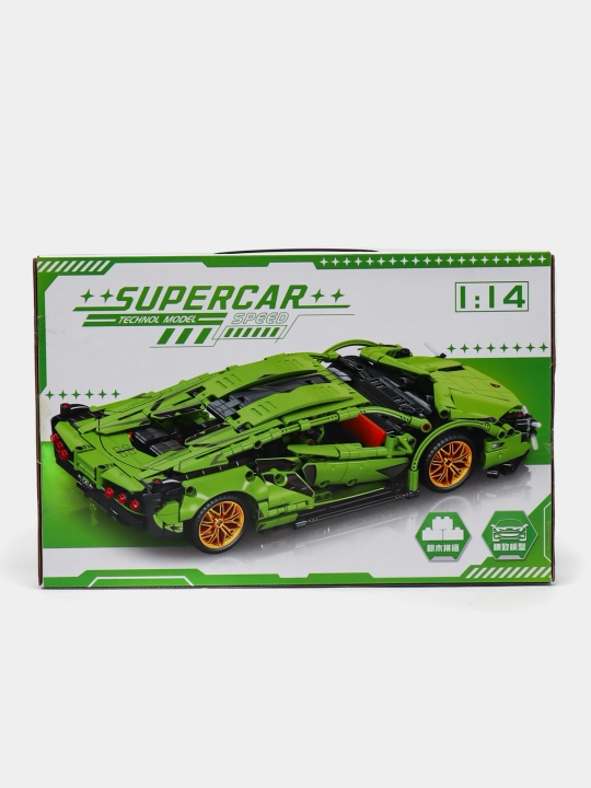 Конструктор Technic Ferrari, Bugatti, Porsche, BMW, спортивная машина, спорткар, мотоцикл