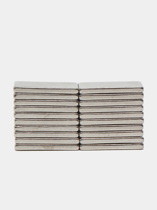 Neodimli magnitlar NdFeB N33, 20 * 10 * 2 mm