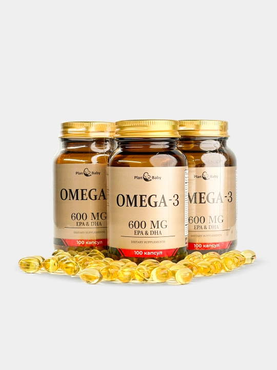 Baliq yog'i OMEGA-3, 600 mg