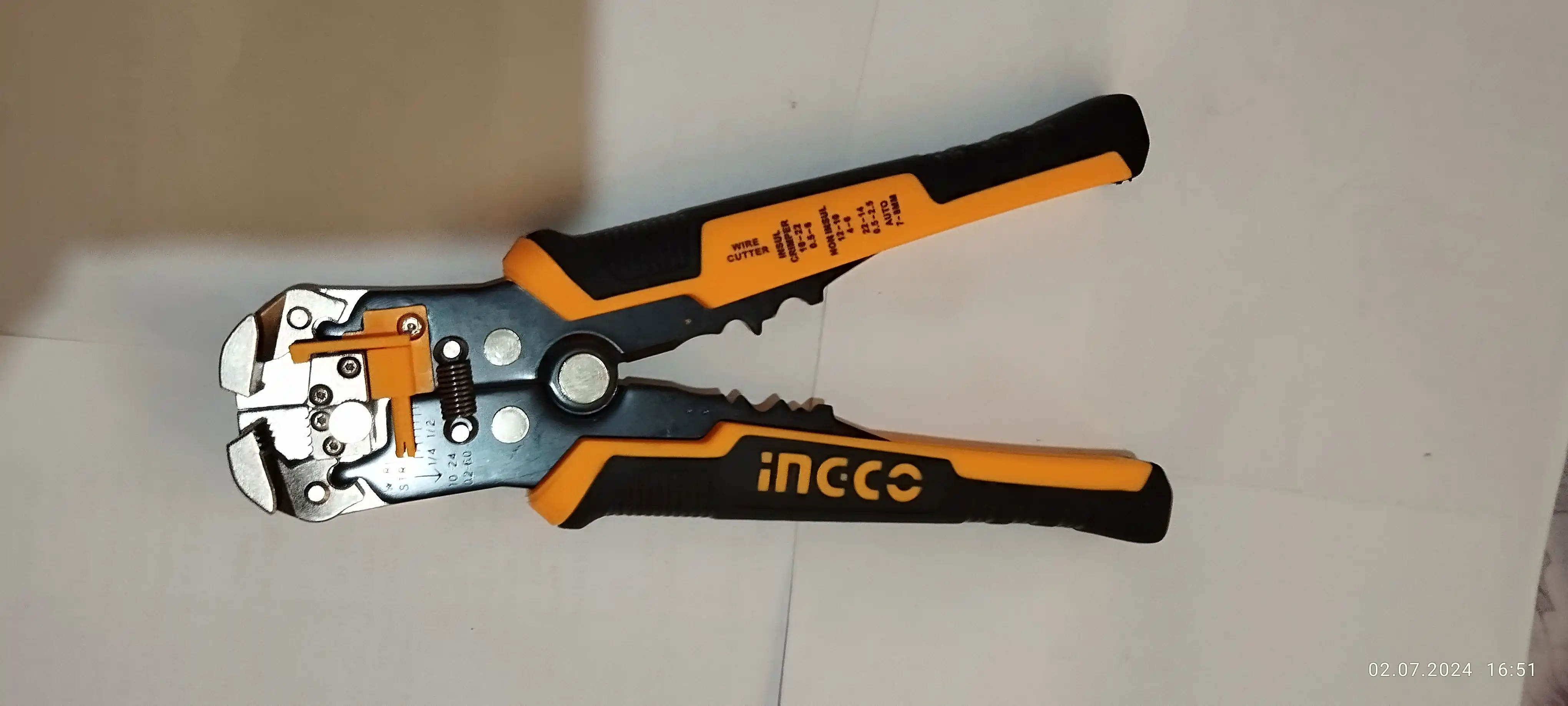 Avtomatik stripper, ko‘p funktsiyali INGCO HWSP102418 INDUSTRIAL, 0.2-6 mm
