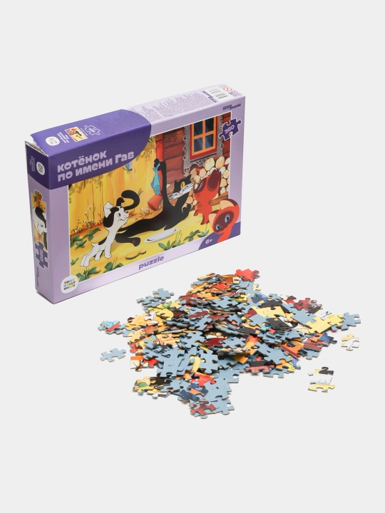 Мозаика для детей Step Puzzle, котенок по имени Гав, 260 - 