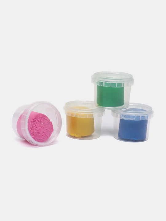 Bolalar uchun modellashtirish xamir to'plam Plastishka, № 8, 4 ta rang, har biri 80 gr