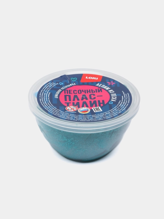 Qum plastilin Zumrad 250 gr, qolip 