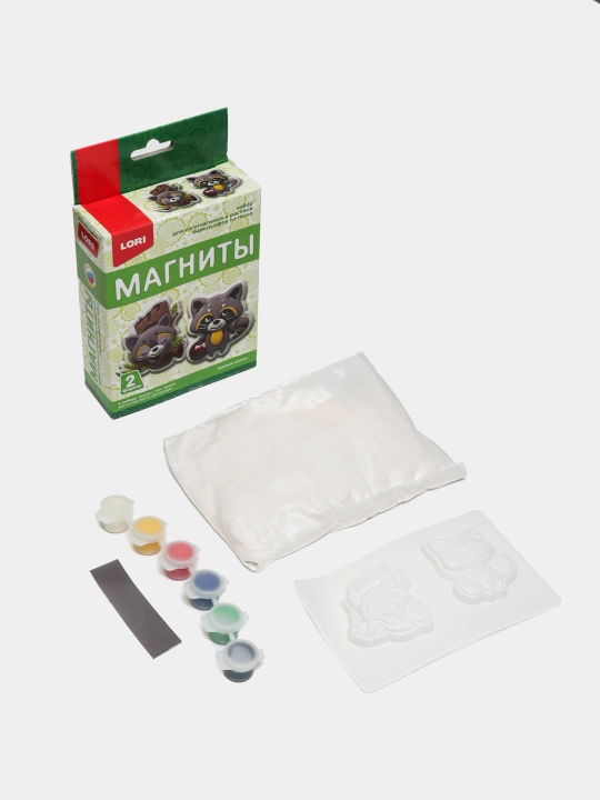 Gips magnitlari "Kulgili rakunlar" Pz/G-013