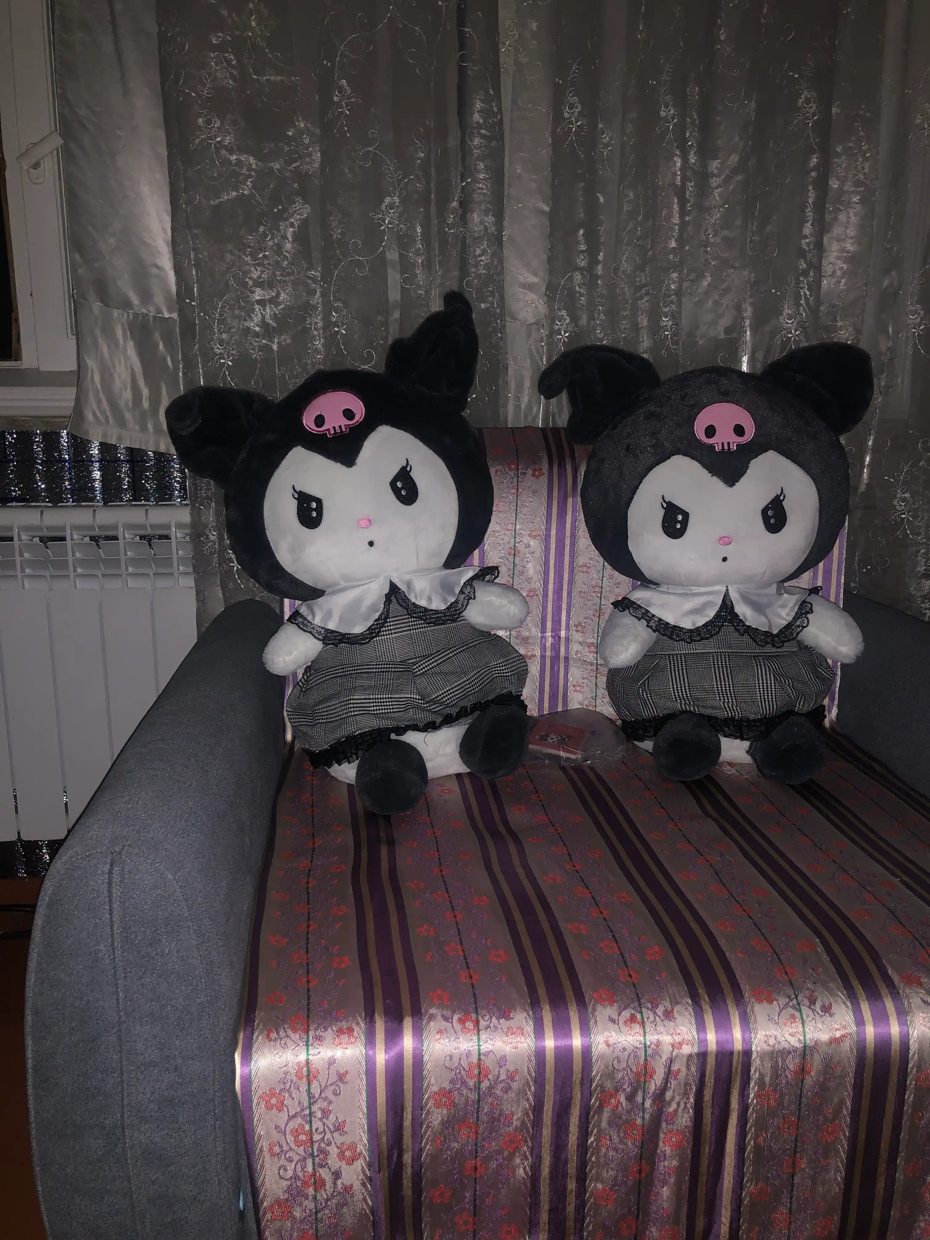 Kuromi va Melody yumshoq o'yinchoq "Onegai My Melody"