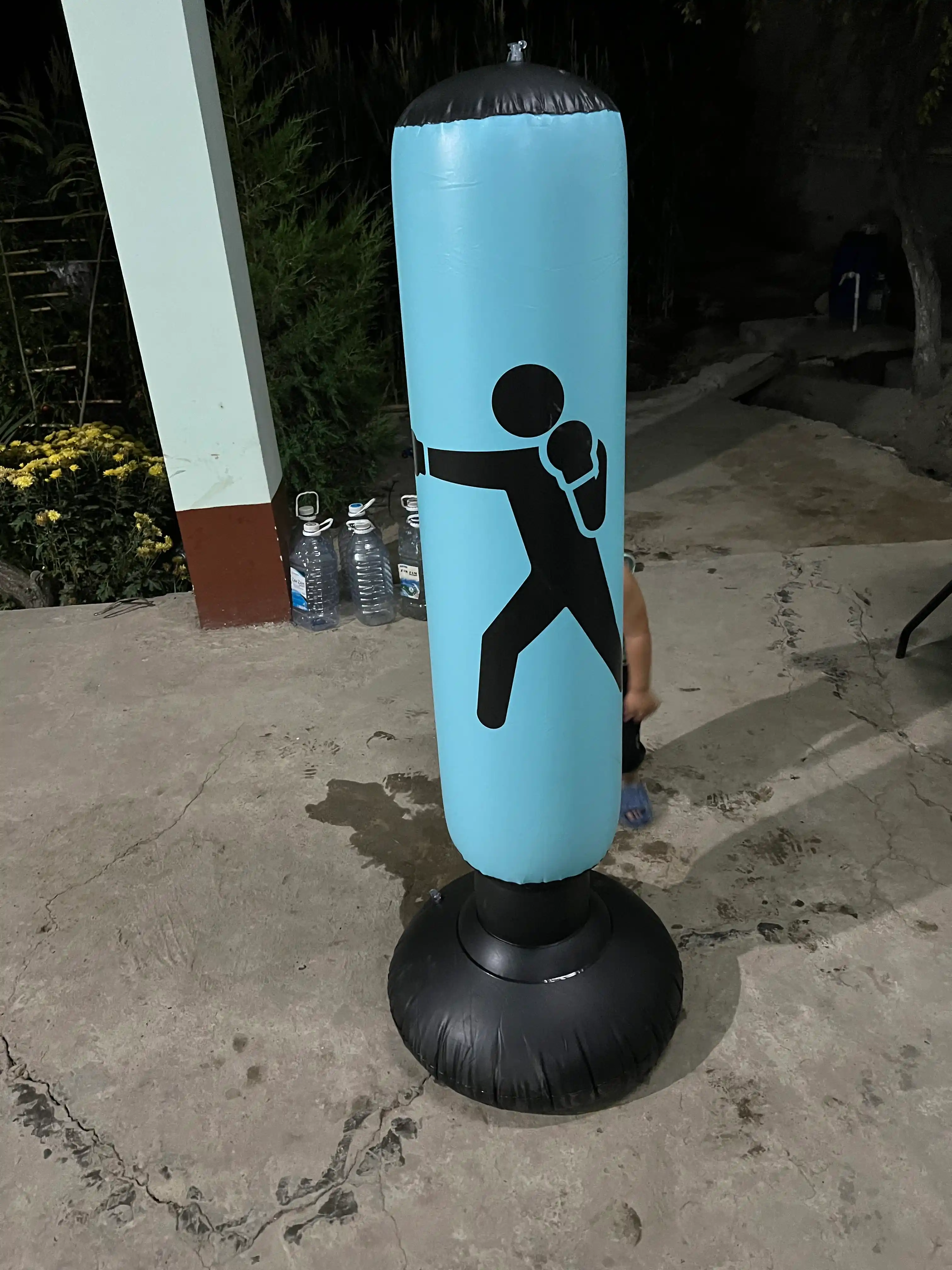 Boks uchun grusha, puflanadigan, bolalar uchun, 1.6 m