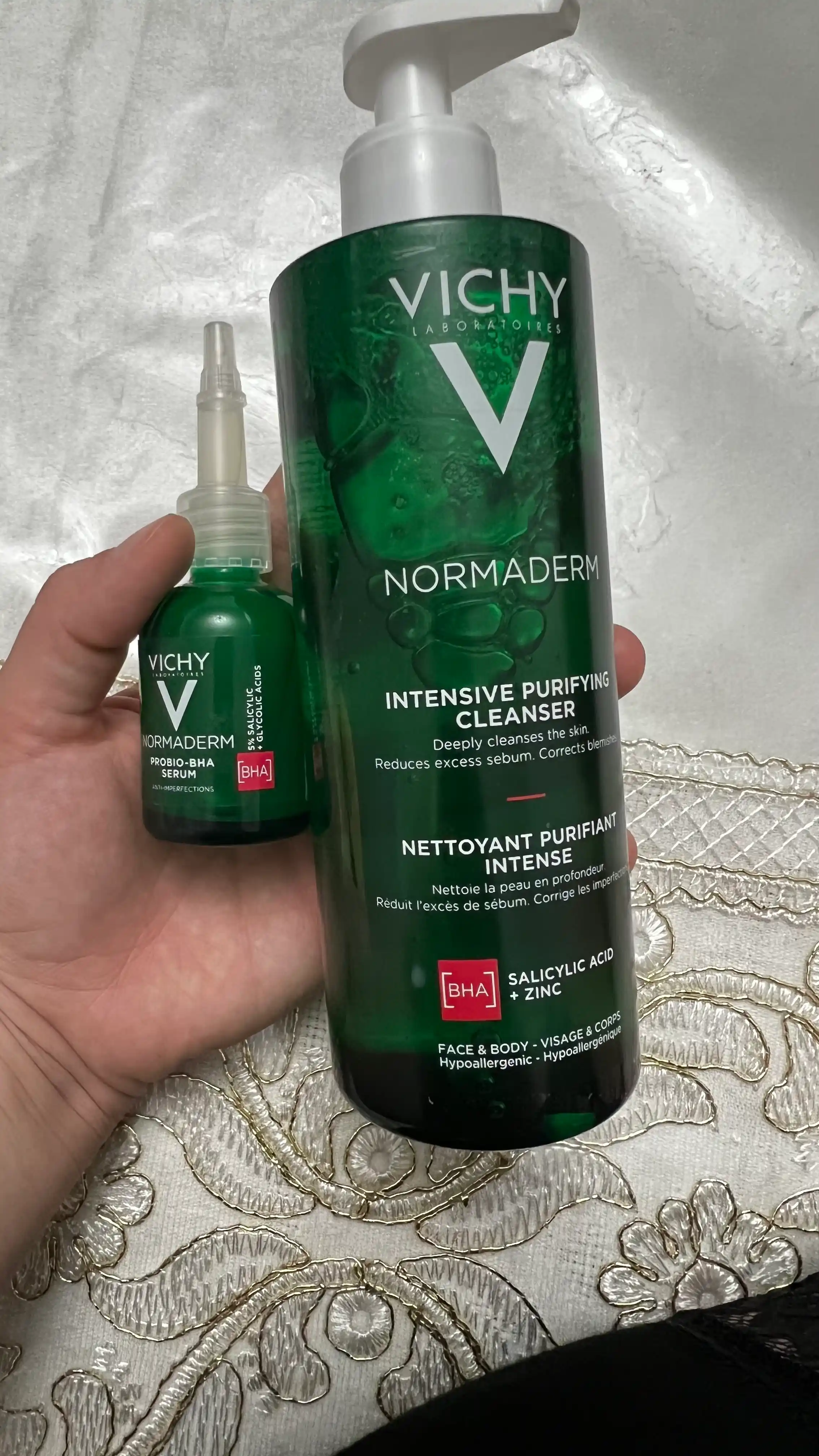 Yuz va tanani intensiv tozalash jeli VICHY NORMADERM, 400 ml