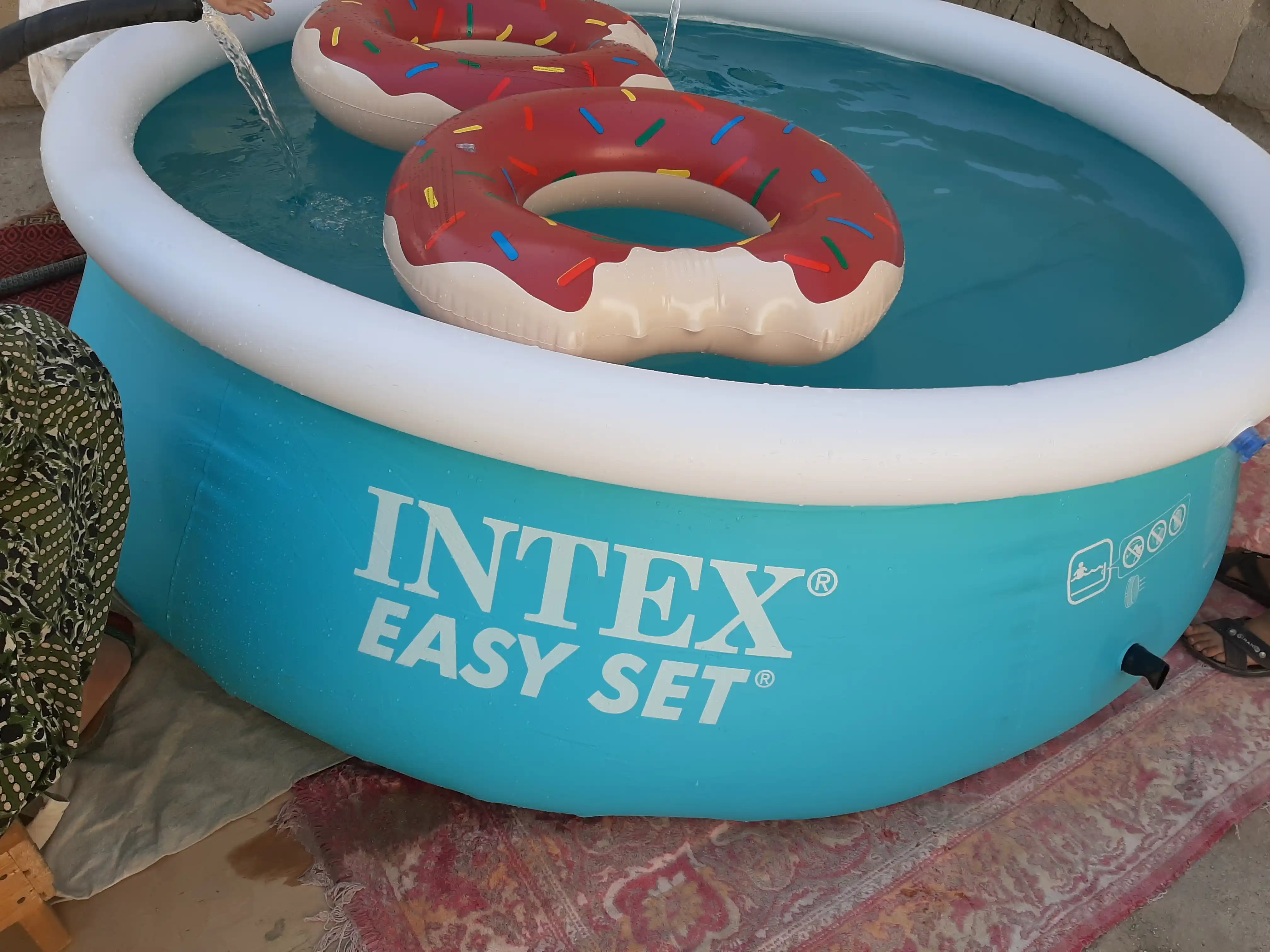 Intex Easy надувной и каркасный бассейн, для всей семьи 