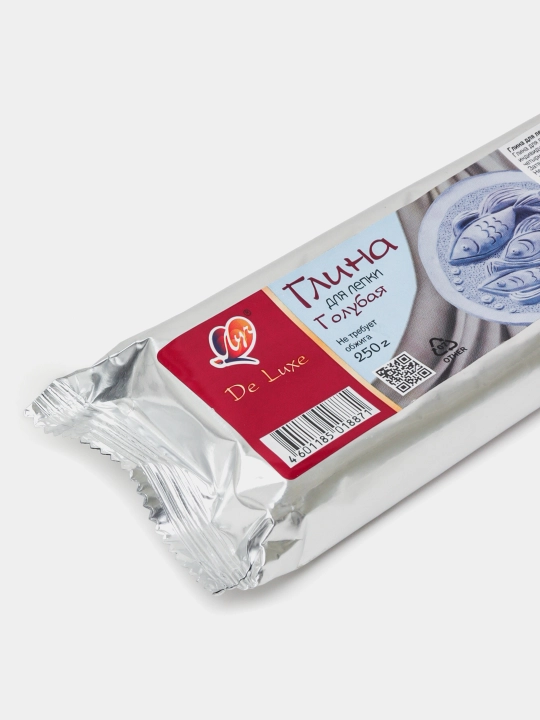 Har xil shakllar yasash uchun loy Luch, moviy, 250 g