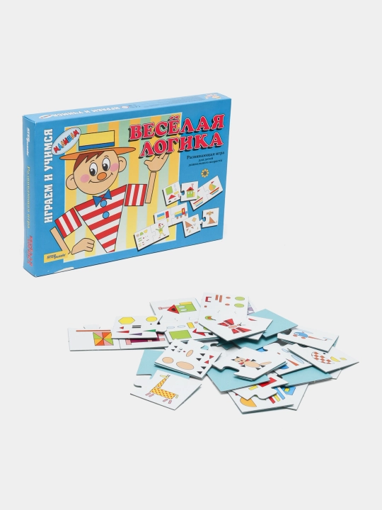 Игра "Веселая логика" детская настольная