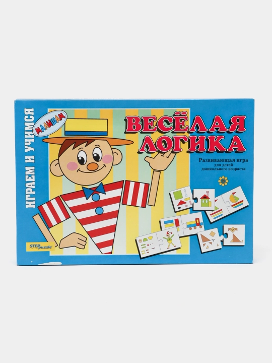 Игра "Веселая логика" детская настольная - 
