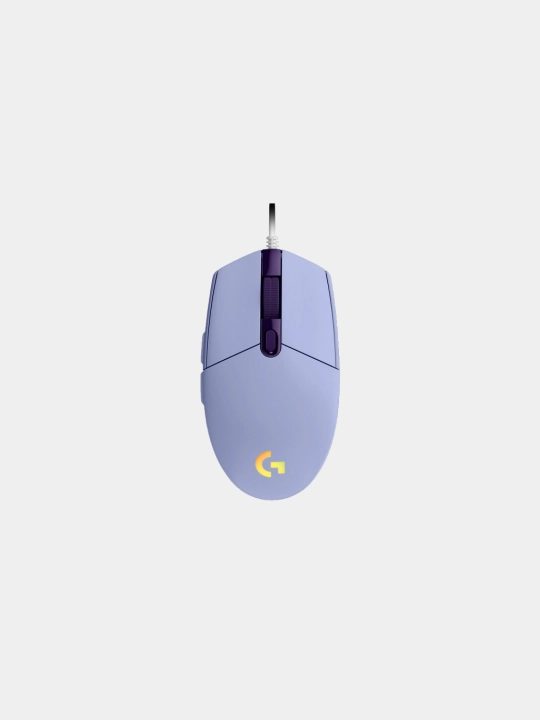 Игровая мышь Logitech G102 Lightsync, оптическая, проводная, USB