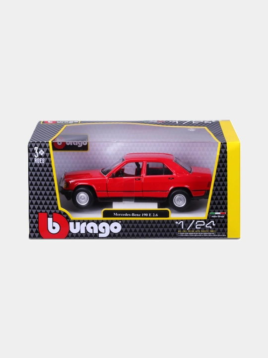 BBURAGO 1/24 kolleksiya o'yinchoq moshinasi: Mercedes, BMW