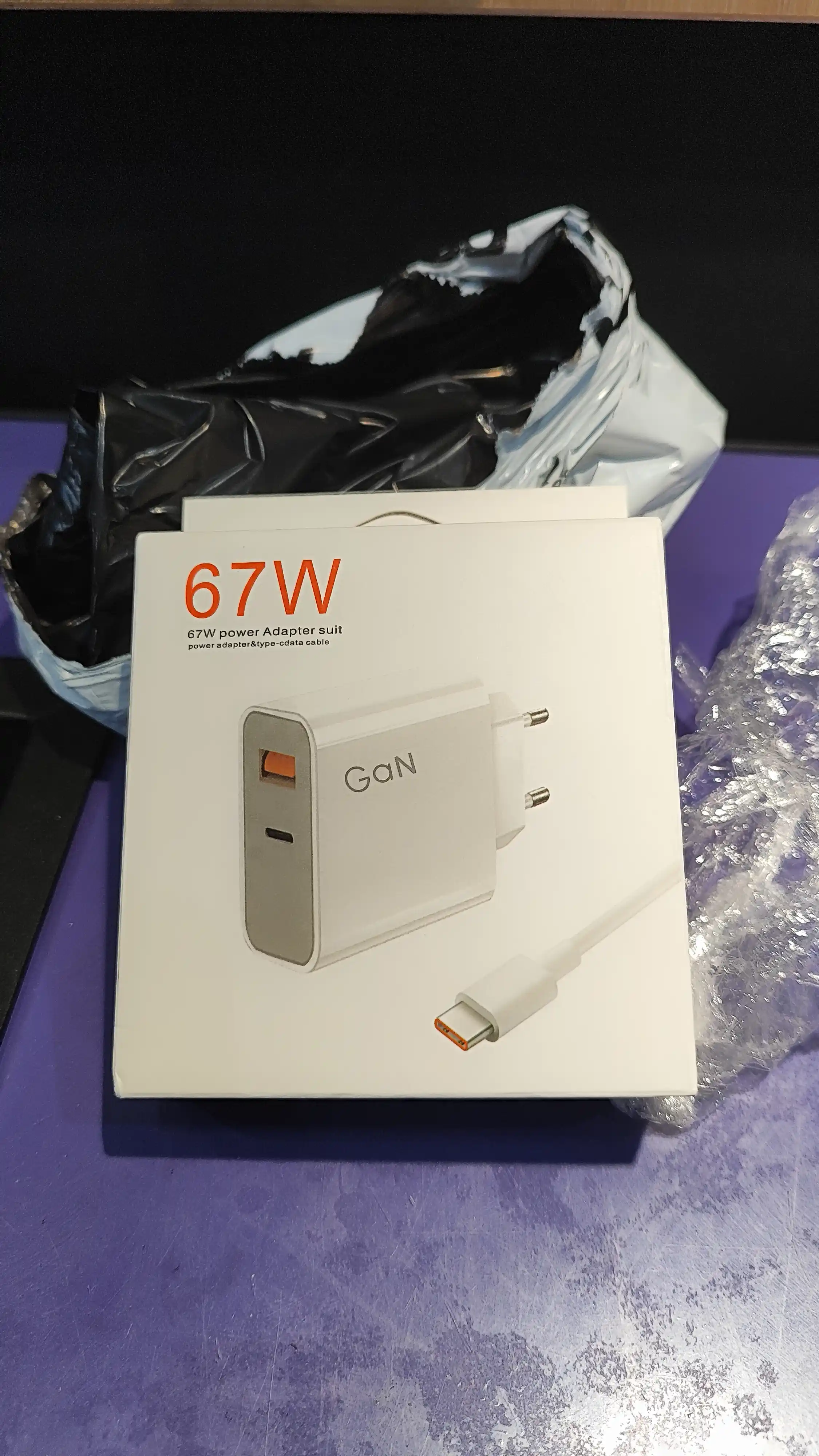 Android va iPhone telefonlari uchun zaryadlovchi W120, W33, W67 quvvat adapteri