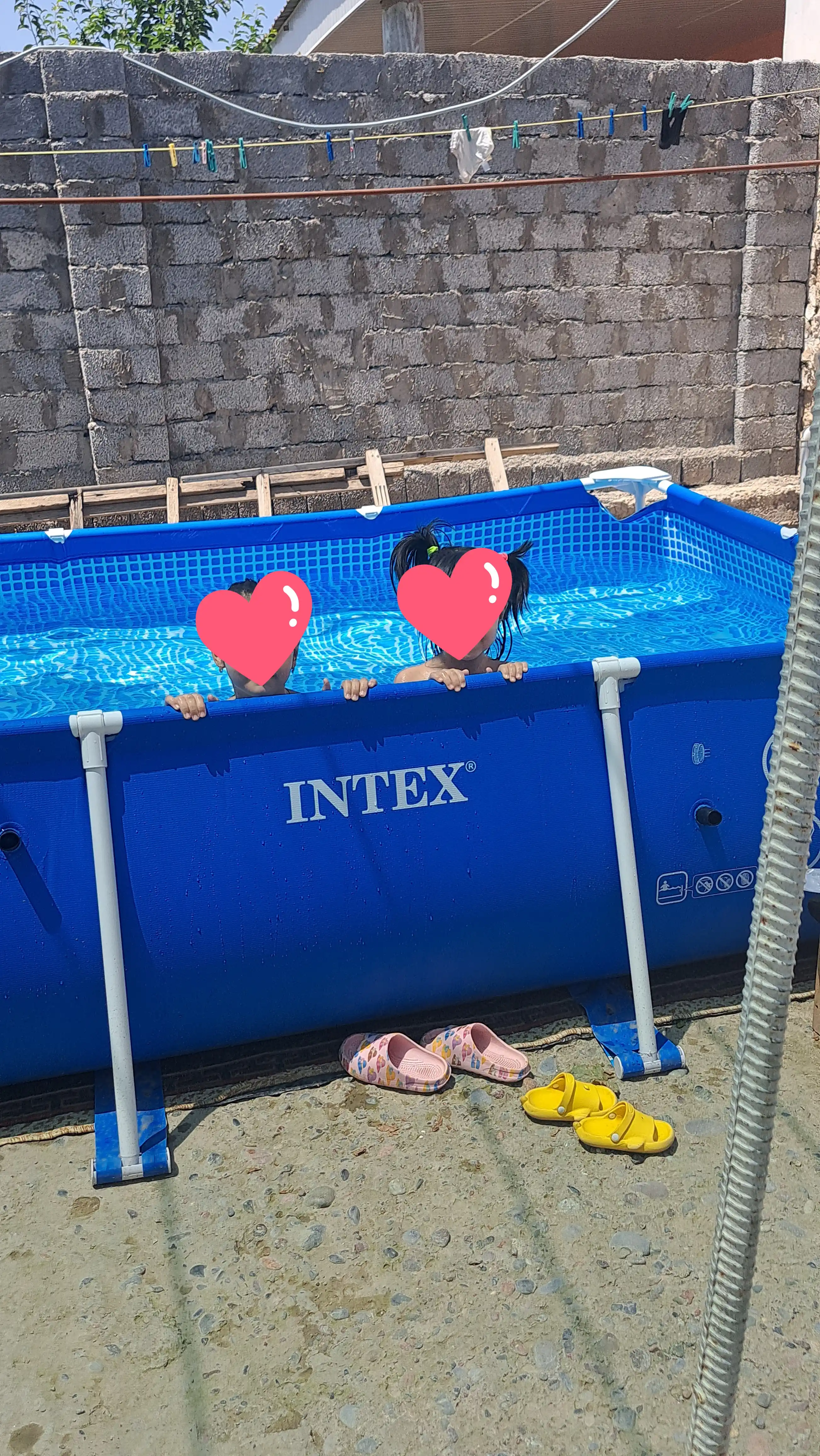 INTEX Basseyning oson to'plami 244 * 61 dan 450 * 220 gacha
