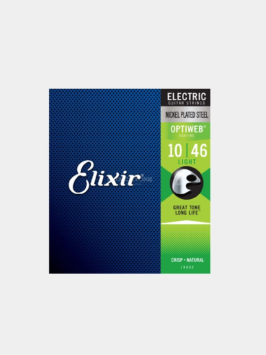 Elektr gitara uchun torlar Elixir 19052 Electric Nickel Plated Steel Polyweb 9-42 - 