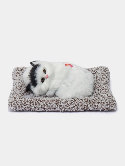 Сувенирная игрушка "Спящий котенок", для машины и дома — SHOPUZA-CAT-ПРОЗР