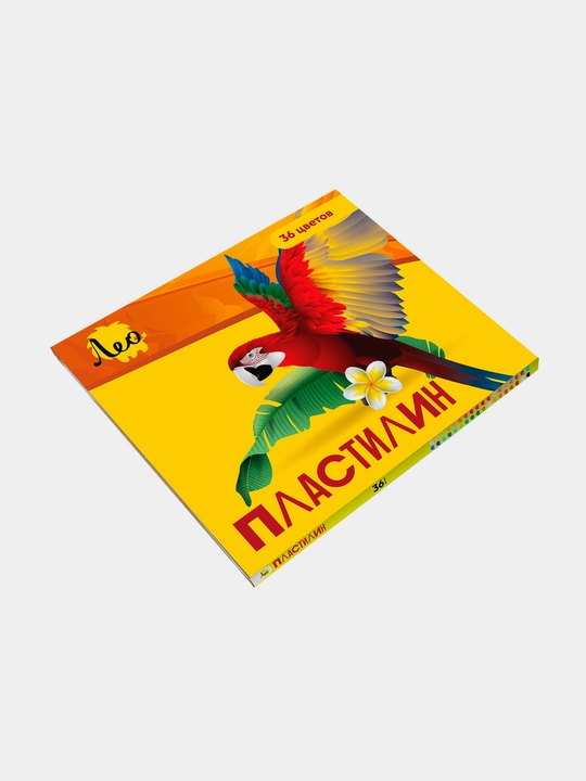 Bolalar uchun plastilin Leo Yarko, klassik, 36 rang, 720 g - 