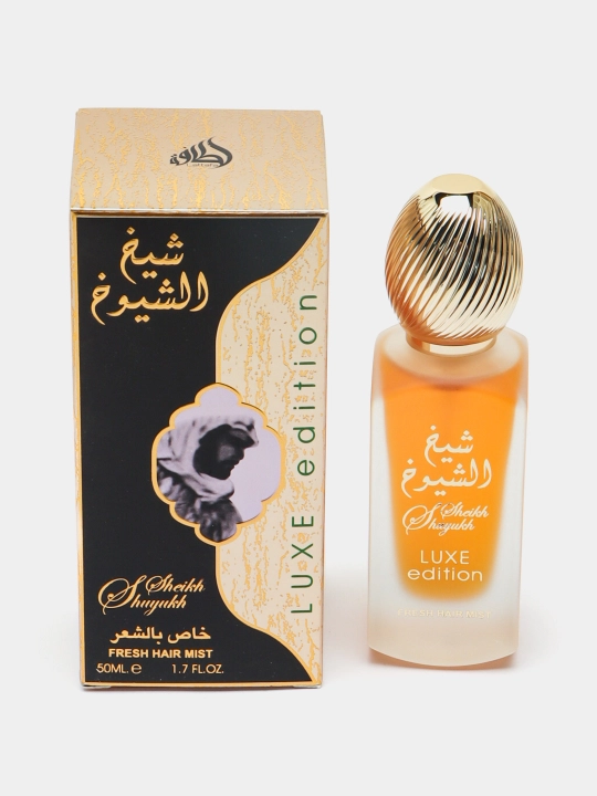 Sochlar uchun mist Lattafa Perfumes Sheikh Al Shuyukh Luxe Edition, 50 ml - 