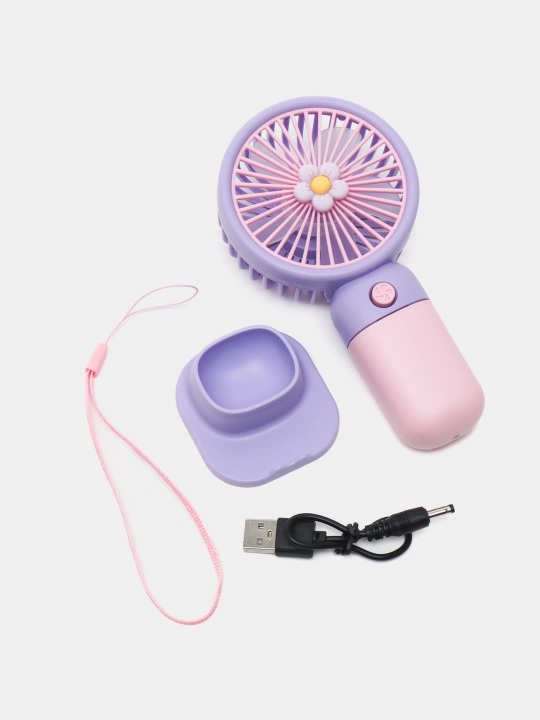 Портативный мини вентилятор, ручной, USB